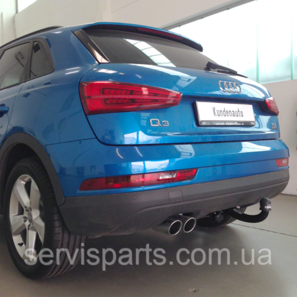 Швидкознімний фаркоп Audi Q3 8U 2011-2019 на ключах - Зображення 5