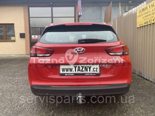 Оцинкований фаркоп для Hyundai I30 универсал 2018- (Хундай Ай30) - Зображення 10