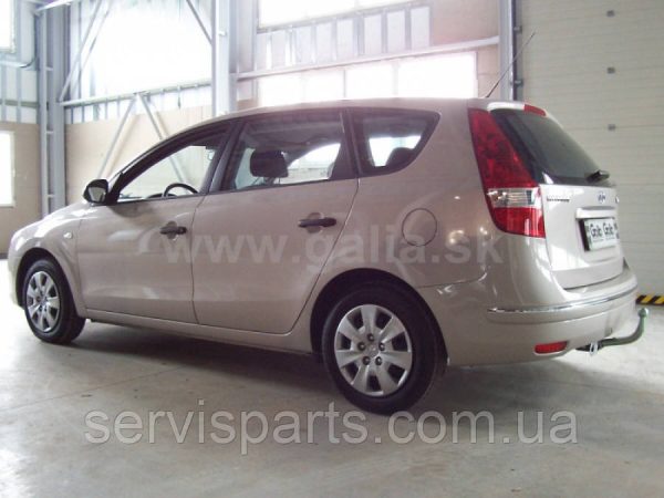 Оцинкований фаркоп Hyundai I30 универсал 2006-2012 без демонтажу бампера - Зображення 3