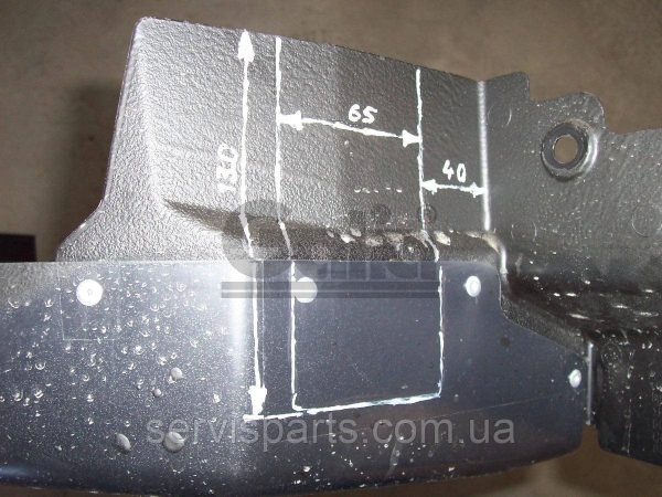 Оцинкований фаркоп Hyundai I30 универсал 2006-2012 без демонтажу бампера - Зображення 7