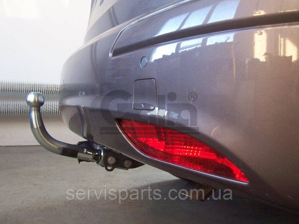 Оцинкований фаркоп на Hyundai I30 универсал 2006-2012 без демонтажу бампера Швидкознімний автомат на ручці - Зображення 4