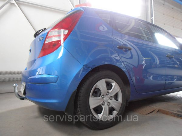 Оцинкований фаркоп Hyundai I30 хетчбек 2007-2010 без демонтажу бампера - Зображення 4