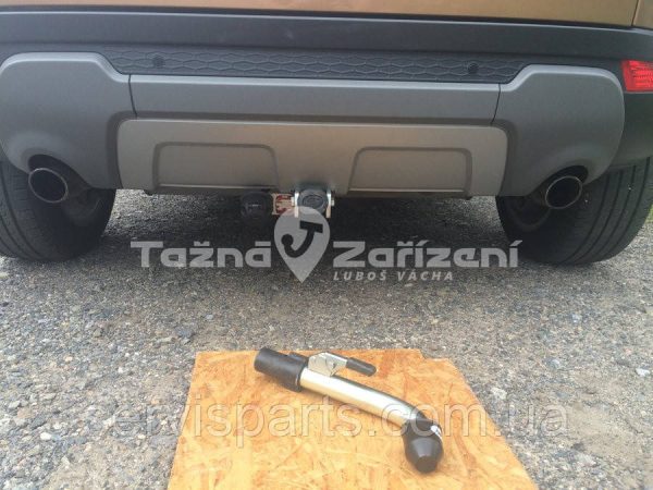 Фаркоп Land Rover Range Rover Evoque 2011-2019 (L538) оцинкований на болтах Швидкознімний автомат на ручці