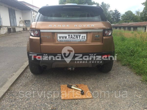 Фаркоп Land Rover Range Rover Evoque 2011-2019 (L538) оцинкований на болтах Швидкознімний автомат на ручці - Зображення 3