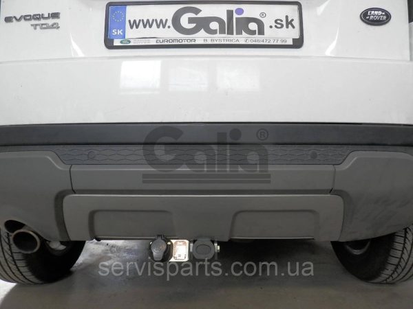 Фаркоп Land Rover Range Rover Evoque 2011-2019 (L538) оцинкований на болтах Швидкознімний автомат на ручці - Зображення 8