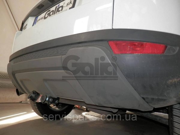 Фаркоп Land Rover Range Rover Evoque 2011-2019 (L538) оцинкований на болтах Швидкознімний автомат на ручці - Зображення 9