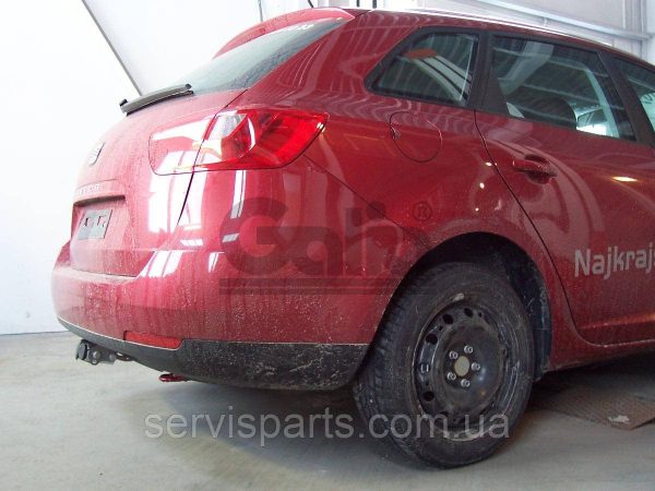З'єднаний фаркоп на Seat Ibiza 2008-2017 (Сеат Ібіця) Швидкознімний автомат на ручці - Зображення 2