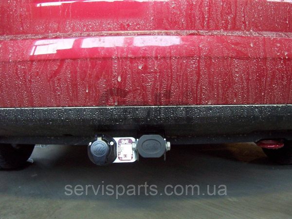 З'єднаний фаркоп на Seat Ibiza 2008-2017 (Сеат Ібіця) Швидкознімний автомат на ручці