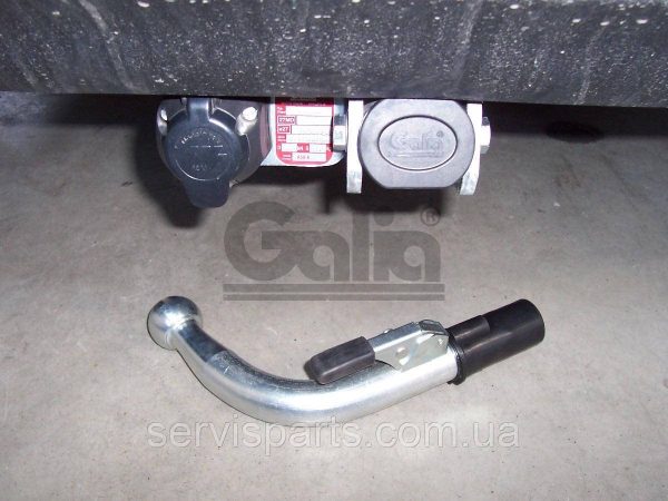 З'єднаний фаркоп на Seat Ibiza 2008-2017 (Сеат Ібіця) Швидкознімний автомат на ручці - Зображення 6