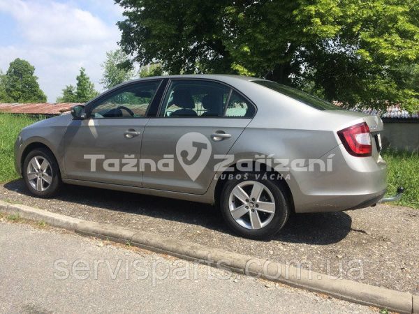 Оцинкований фаркоп на Skoda Rapid 2012-2020 (Rapid Spaceback) - Зображення 6