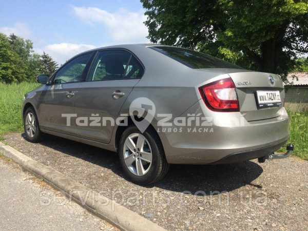 Оцинкований фаркоп на Skoda Rapid 2012-2020 (Rapid Spaceback) - Зображення 3