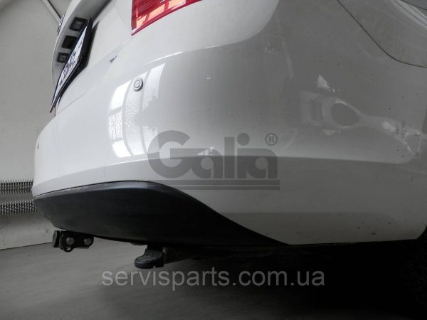 Оцинкований фаркоп на Skoda Rapid 2012-2020 (Rapid Spaceback) Швидкознімний автомат на ручці - Зображення 3