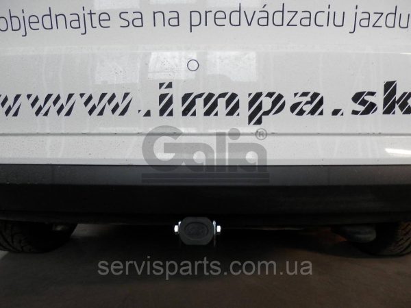 Оцинкований фаркоп на Skoda Rapid 2012-2020 (Rapid Spaceback) Швидкознімний автомат на ручці - Зображення 7