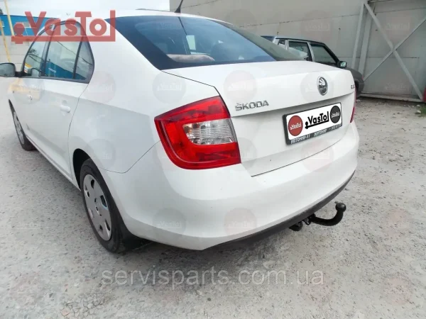 Знімний гак фаркоп на Skoda Rapid 2012-2020 (Шкода Рапід) - Зображення 6