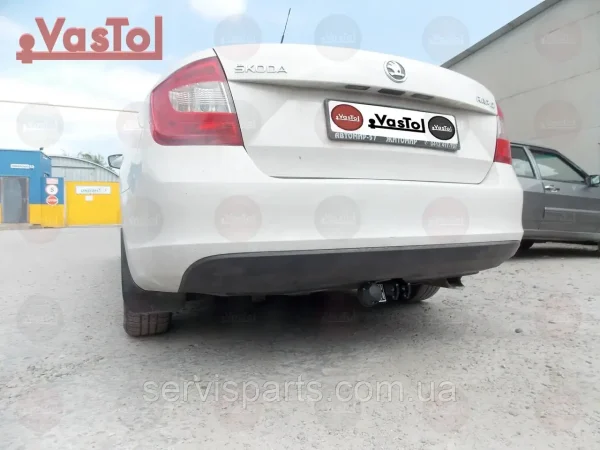 Знімний гак фаркоп на Skoda Rapid 2012-2020 (Шкода Рапід) - Зображення 7