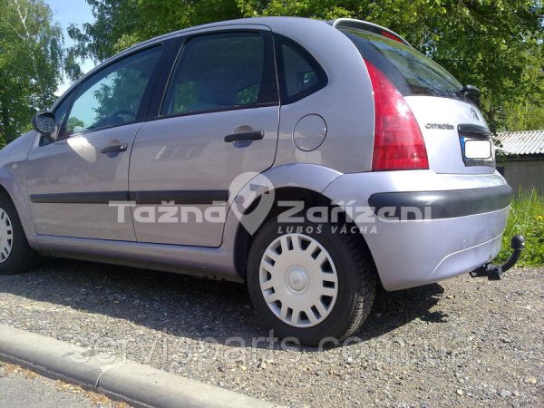 Польський фаркоп на Citroen C3 2001-2009 (без підрізання бампера) - Зображення 4