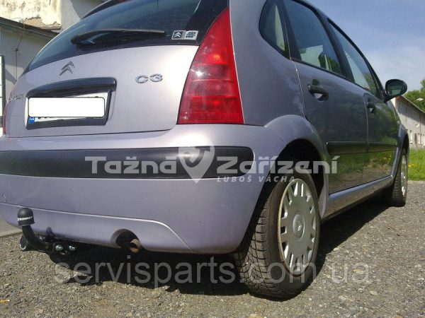 Польський фаркоп на Citroen C3 2001-2009 (без підрізання бампера) - Зображення 2