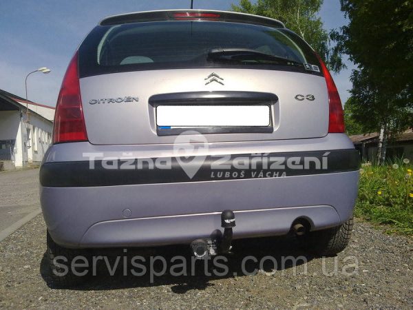Польський фаркоп на Citroen C3 2001-2009 (без підрізання бампера)