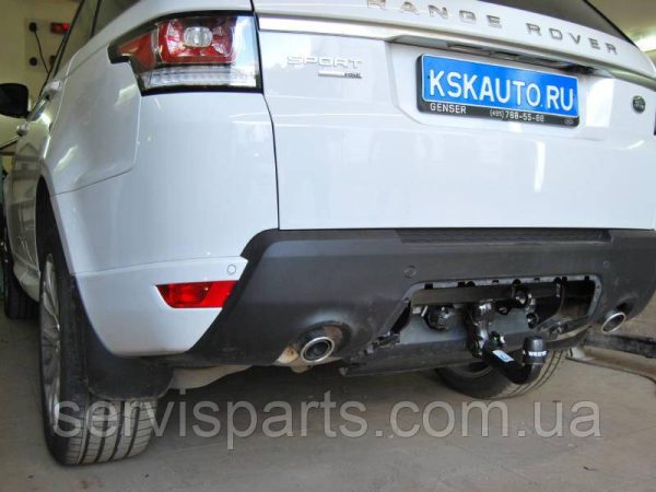 Польський фаркоп на Land Rover Range Rover Sport 2013- Швидкознімний вертикальний автомат на ключі - Зображення 3