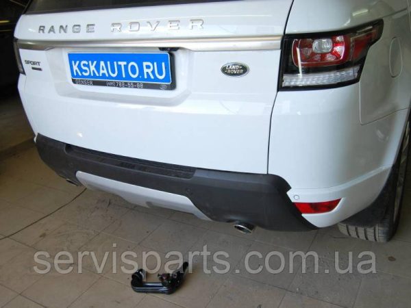 Польський фаркоп на Land Rover Range Rover Sport 2013- Швидкознімний вертикальний автомат на ключі - Зображення 6