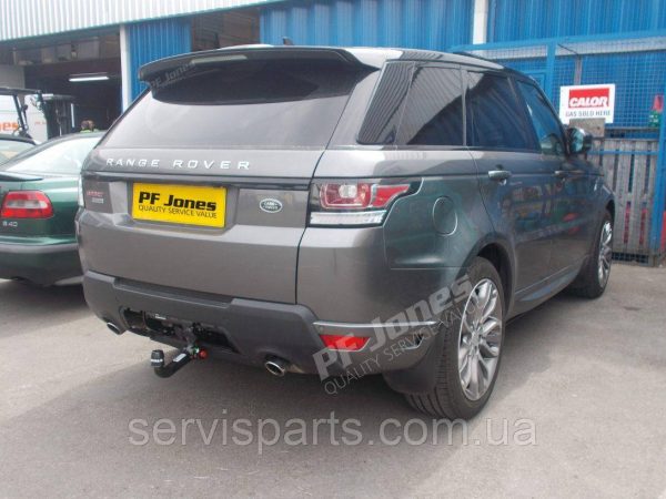 Польський фаркоп на Land Rover Range Rover Sport 2013- Швидкознімний вертикальний автомат на ключі - Зображення 7