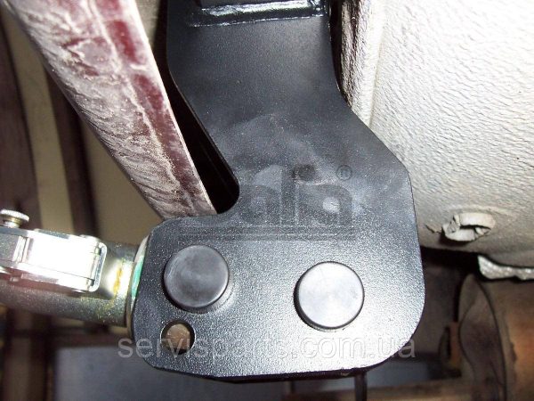 Оцинкований фаркоп на Dacia Renault Logan I седан 2004-2012 (Дачія Логан) - Зображення 4