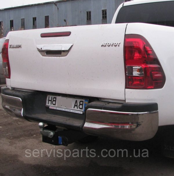 Знімний фаркоп на Toyota HiLux 2015- - Зображення 2