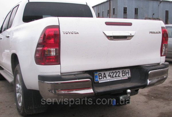 Знімний фаркоп на Toyota HiLux 2015- - Зображення 3