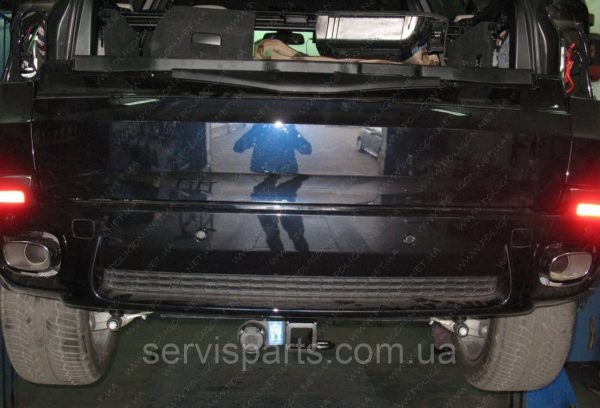 Знімний фаркоп на BMW X5 F15 2013-2018 (БМВ Х5) Американська вставка під квадрат