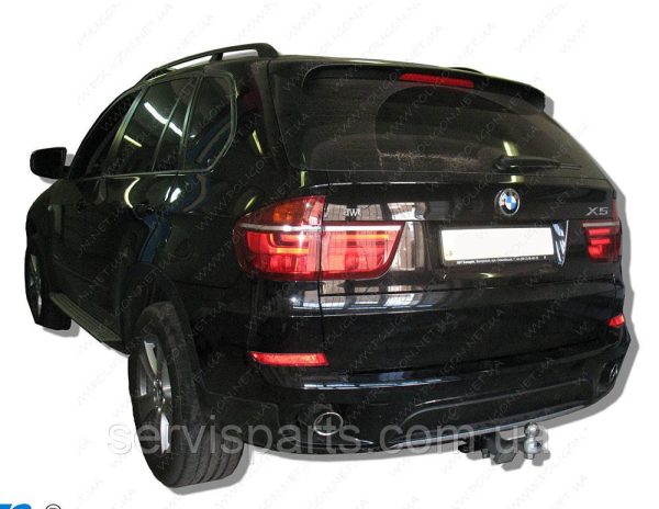 Знімний гак фаркоп на BMW X5 E70 2007-2013 (БМВ Х5) американська вставка під квадрат - Зображення 5