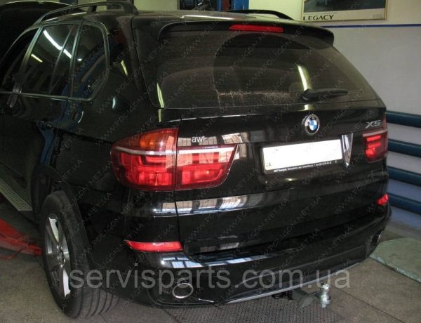 Знімний гак фаркоп на BMW X5 E70 2007-2013 (БМВ Х5) американська вставка під квадрат - Зображення 6
