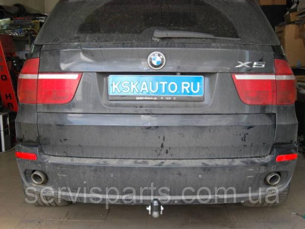 Оцинкований фаркоп на BMW X5 E70 2007-2013 (БМВ Х5) - Зображення 9