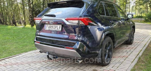 Фаркоп Toyota Rav4 V 2018- польський на болтах Швидкознімний вертикальний автомат на ключі