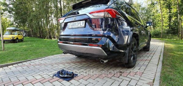 Фаркоп Toyota Rav4 V 2018- польський на болтах Швидкознімний вертикальний автомат на ключі - Зображення 2
