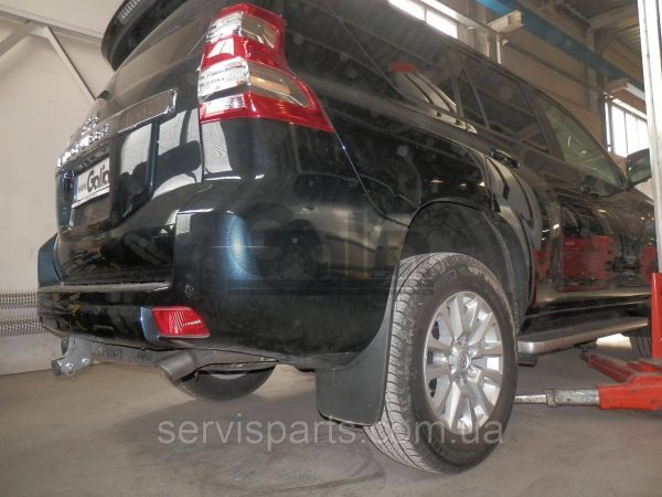 Фаркоп оцинкований для Toyota Land Cruiser Prado 120 150 Швидкознімний автомат на ручці.