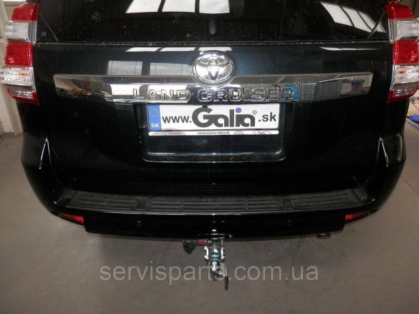 Фаркоп оцинкований для Toyota Land Cruiser Prado 120 150 Швидкознімний автомат на ручці. - Зображення 3