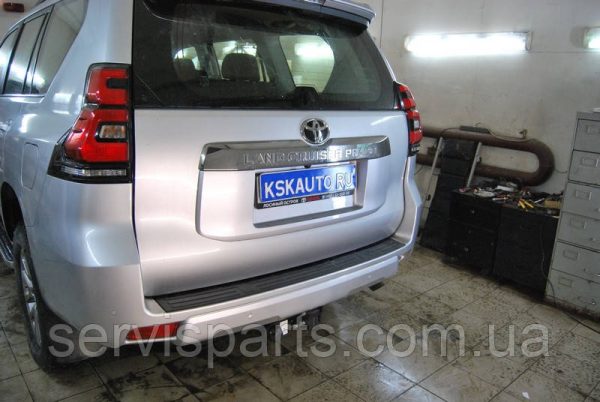 Фаркоп Toyota Land Cruiser Prado J120/150 (Тойота Прадо) Швидкознімний вертикальний автомат на ключі - Зображення 3