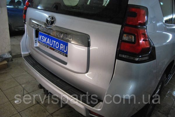 Фаркоп Toyota Land Cruiser Prado J120/150 (Тойота Прадо) Швидкознімний вертикальний автомат на ключі - Зображення 4