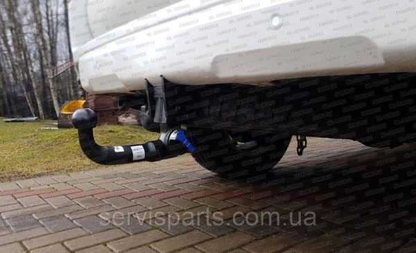 Фаркоп Toyota Land Cruiser Prado J120/150 (Тойота Прадо) Швидкознімний вертикальний автомат на ключі - Зображення 7