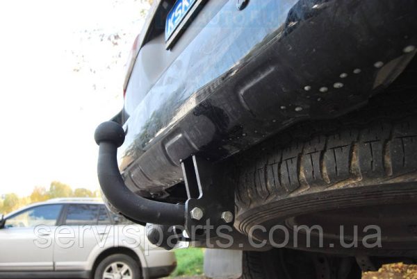З'ємний фаркоп на Lexus LX570 Toyota Land Cruiser 200 (без балки під бампером)