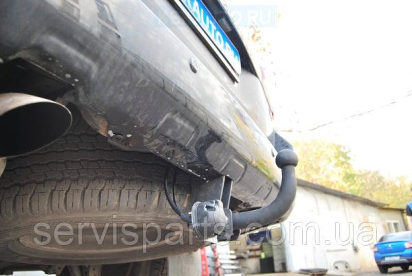 З'ємний фаркоп на Lexus LX570 Toyota Land Cruiser 200 (без балки під бампером) - Зображення 3