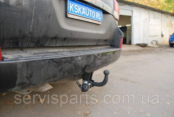 З'ємний фаркоп на Lexus LX570 Toyota Land Cruiser 200 (без балки під бампером) - Зображення 5
