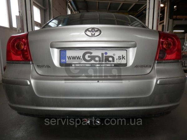 Оцинкований фаркоп на Toyota Avensis II 2003-2009 (Тойота Авенсіс Т25) Швидкознімний автомат на ручці - Зображення 2