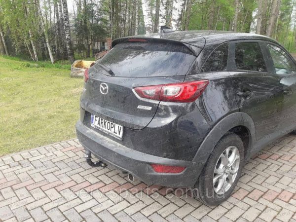 Польський фаркоп на Mazda CX5 II 2017-2022 без підрізу бампера