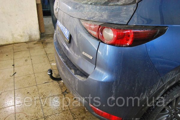 Польський фаркоп на Mazda CX5 II 2017-2022 без підрізу бампера - Зображення 2