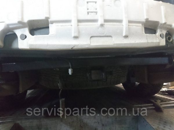 Польський фаркоп Mazda CX9 I 2006-2017 без підрізу бампера Швидкознімний вертикальний автомат на ключі - Зображення 3