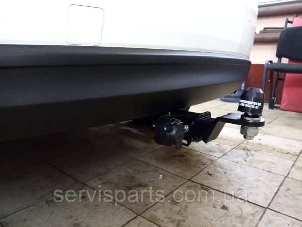 З'єднаний фаркоп на Mazda CX5 2012-2022 без підрізання бампера Американська вставка під квадрат - Зображення 5