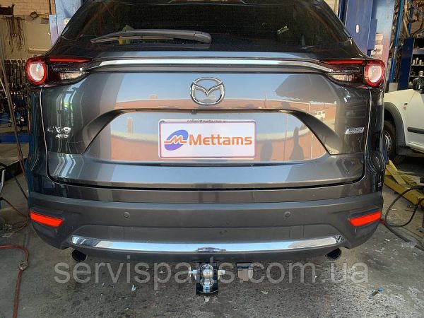 Фаркоп Mazda CX9 II 2016- (Мазда СХ9) Американська вставка під квадрат - Зображення 7