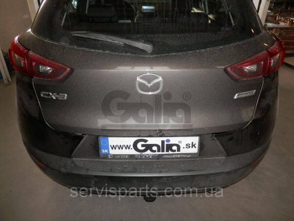 Оцинкований фаркоп Mazda CX3 2015- Швидкознімний автомат на ручці - Зображення 4