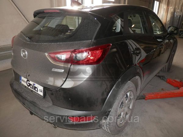 Оцинкований фаркоп Mazda CX3 2015- Швидкознімний автомат на ручці - Зображення 5